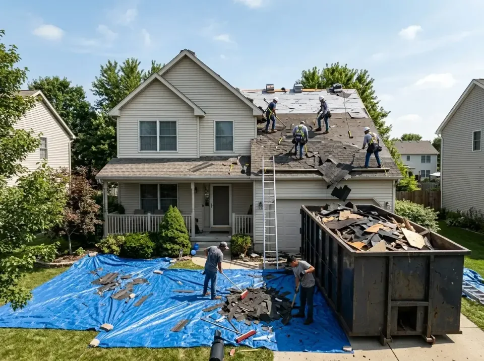 roof-replacement-debris-remova-004 — frequently asked questions, Cheapest Dumpster Rentals in Nocatee, FL